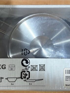 IKEA Kids Stainless Steel Play Pan Set - Silver